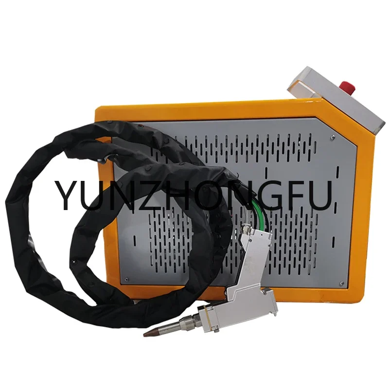 300W Yellow Color Handheld Mini Fiber Laser Welding Machine for Metal