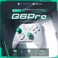 Machenike G6 Pro Nearlink Wireless Gamepads Hall Rocker Hot Swap Bluetooth Joystick PC Ns Three Mode Motor Game Controller IOS