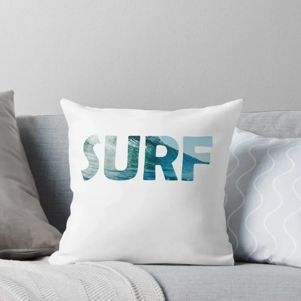 

SURF- FOR SURF LUVERS Throw Pillow Pillows Aesthetic Christmas Covers Christmas s Covers christmas pillowcases pillow