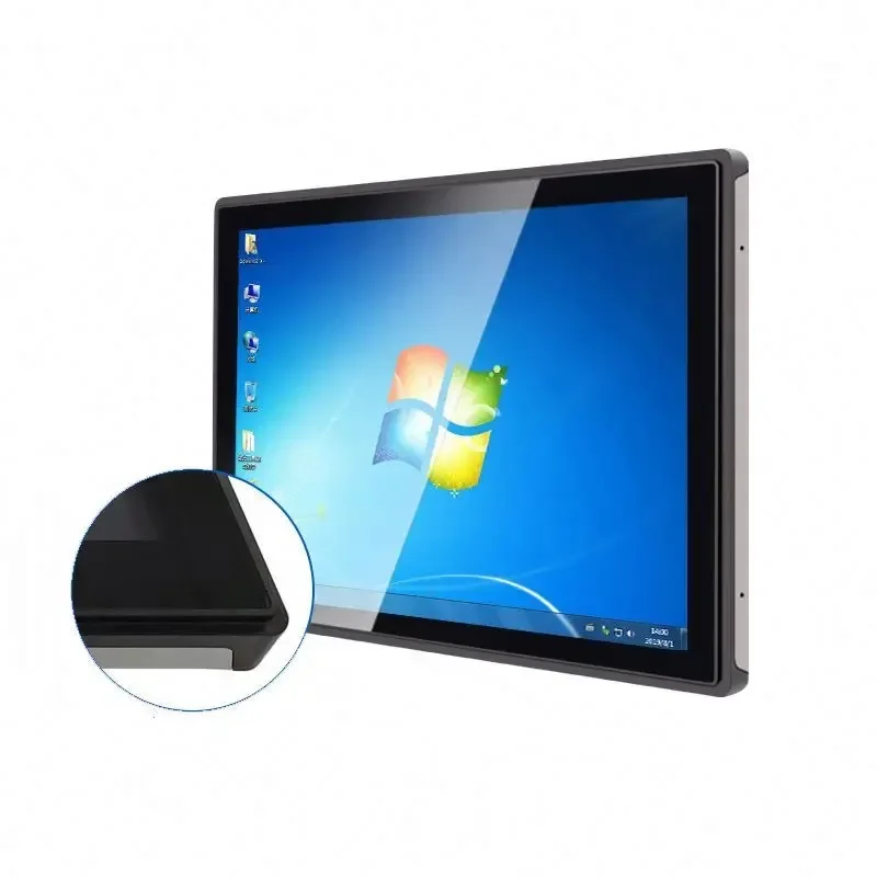 

005 Outdoor 10.1 13.3 15.6 17 19.7 21.5 Industrial Touch Screen Embedded All In One Wide Working Voltage Panel PC Computer