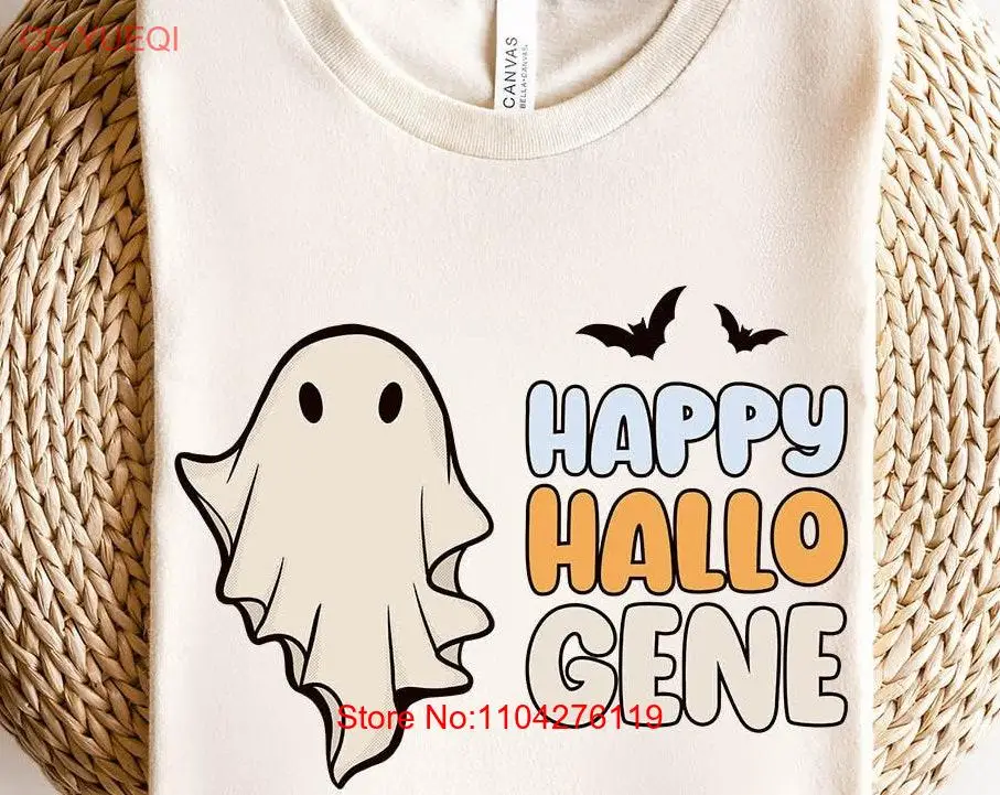 Happy HalloGene Halloween Genetic Counselor T Shirt long or short sleeves