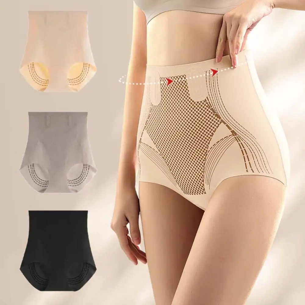 

High Waist Postpartum Body Shaper Cotton Crotch Girdle Panties Butt Lifter Briefs Seamless Tummy Control Underwear