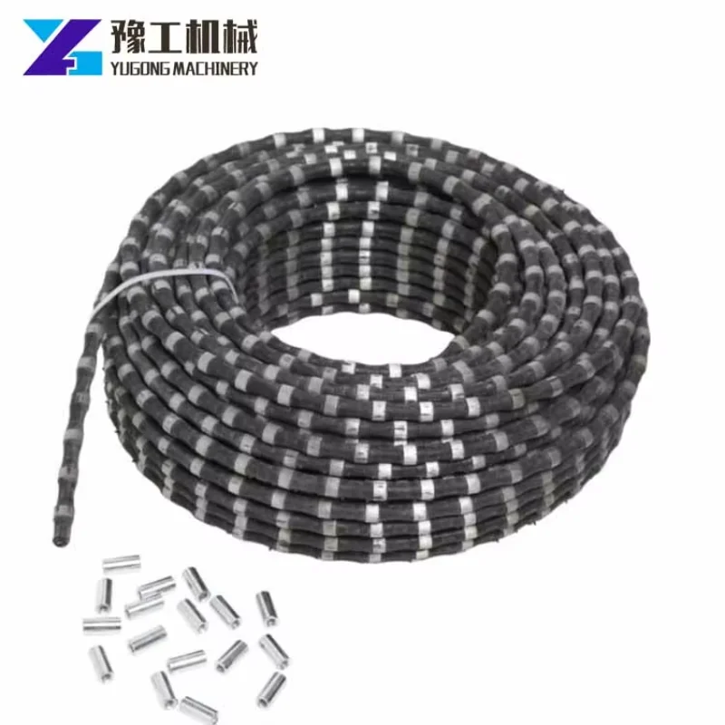 Hydraulic Diamond Wire Saw Machine Precision Cutting Stone Concrete High Efficiency Durability for Quarrying Construction Use