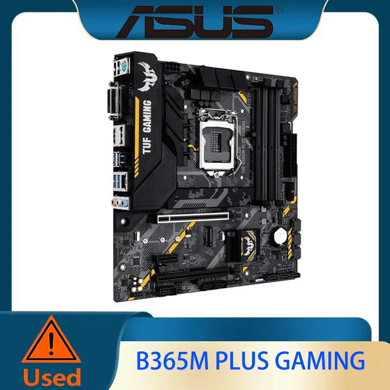 

TUF B365M-Plus Gaming ASUS LGA 1151 (серия 300) Intel B365 SATA 6 Гбит/с Micro ATX Материнская плата Intel