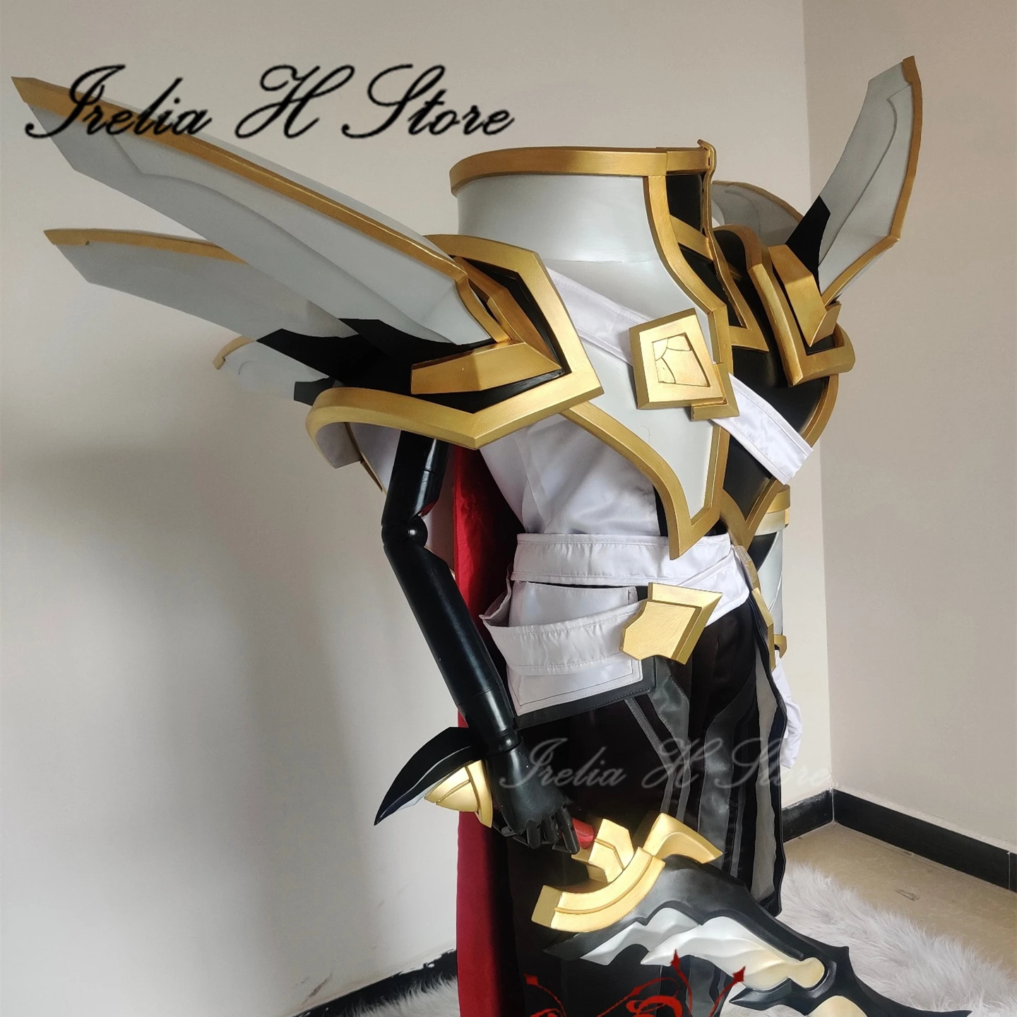 Irelia H Customized Game Pyke LOL Cosplays Pyke Sentinel Pyke Cosplay Costume armors weapon the Bloodharbor Ripper