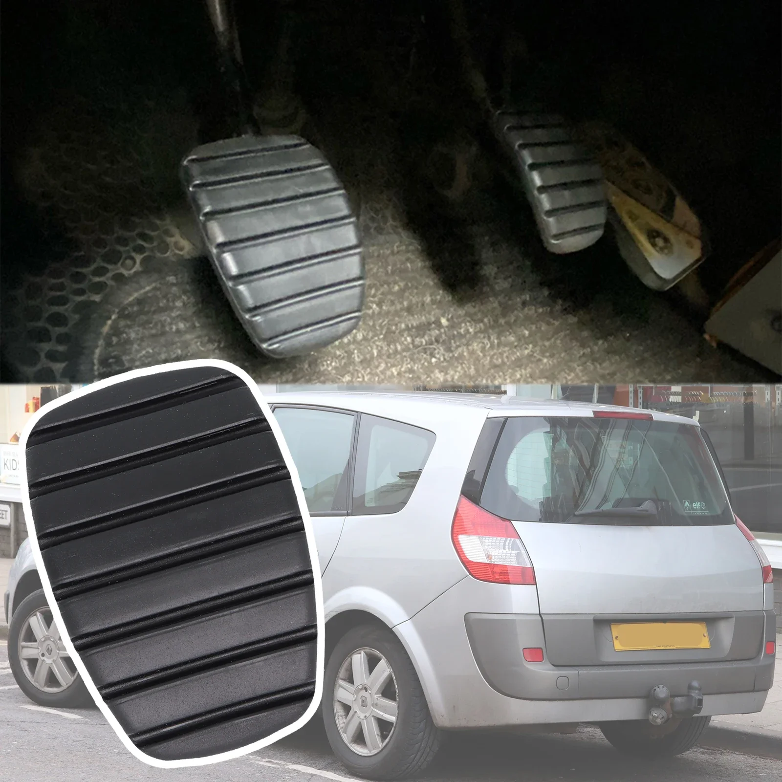 Couvercle de pédale d'embrayage de frein, Renault Grand Scenic 2, 2010, 2009, 2008, 2007, 2006,