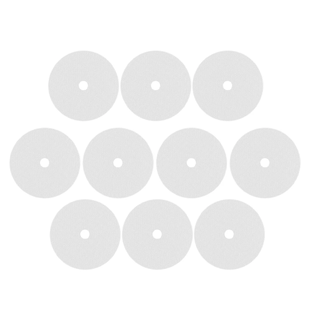 

10 Pcs Silicone Drying Pad Reusable Round Trays for Dehydrator Liners Fruits Mats Food Dryer with Hole