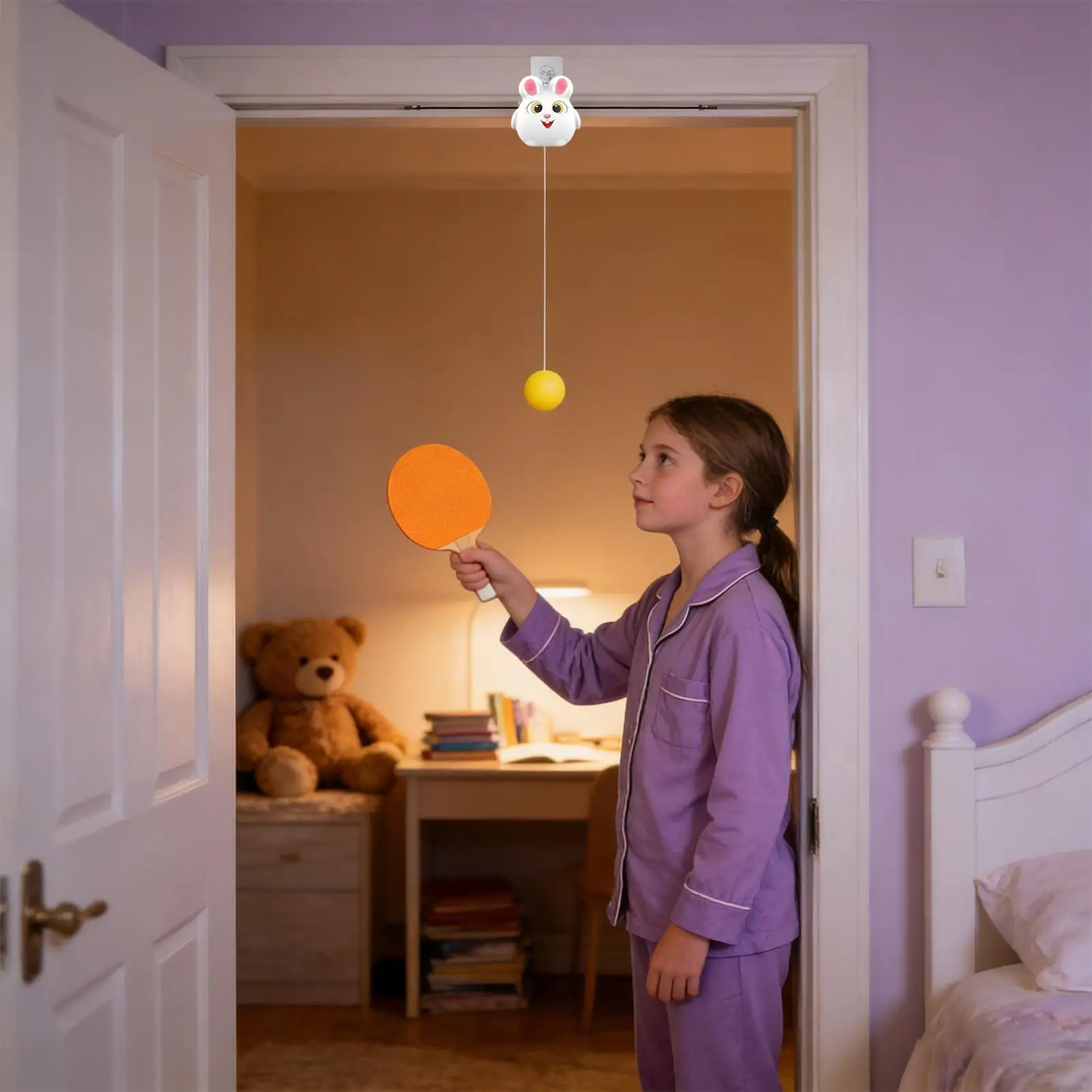 

Дверной настольный теннис, интерактивные регулируемые портативные спортивные аксессуары, набор для настольного тенниса для двора, стены в помещении, игровая практика, мозг