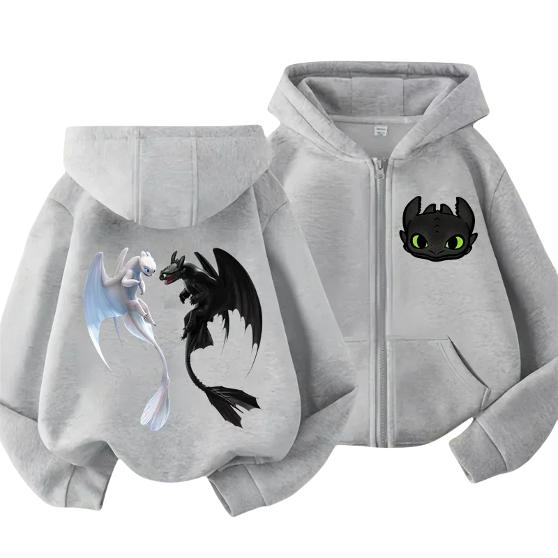 Kawaii How to Train Your Dragon Children's health Clothing Boys clothing Girls clothing Fashion baby fall sweatshirt top