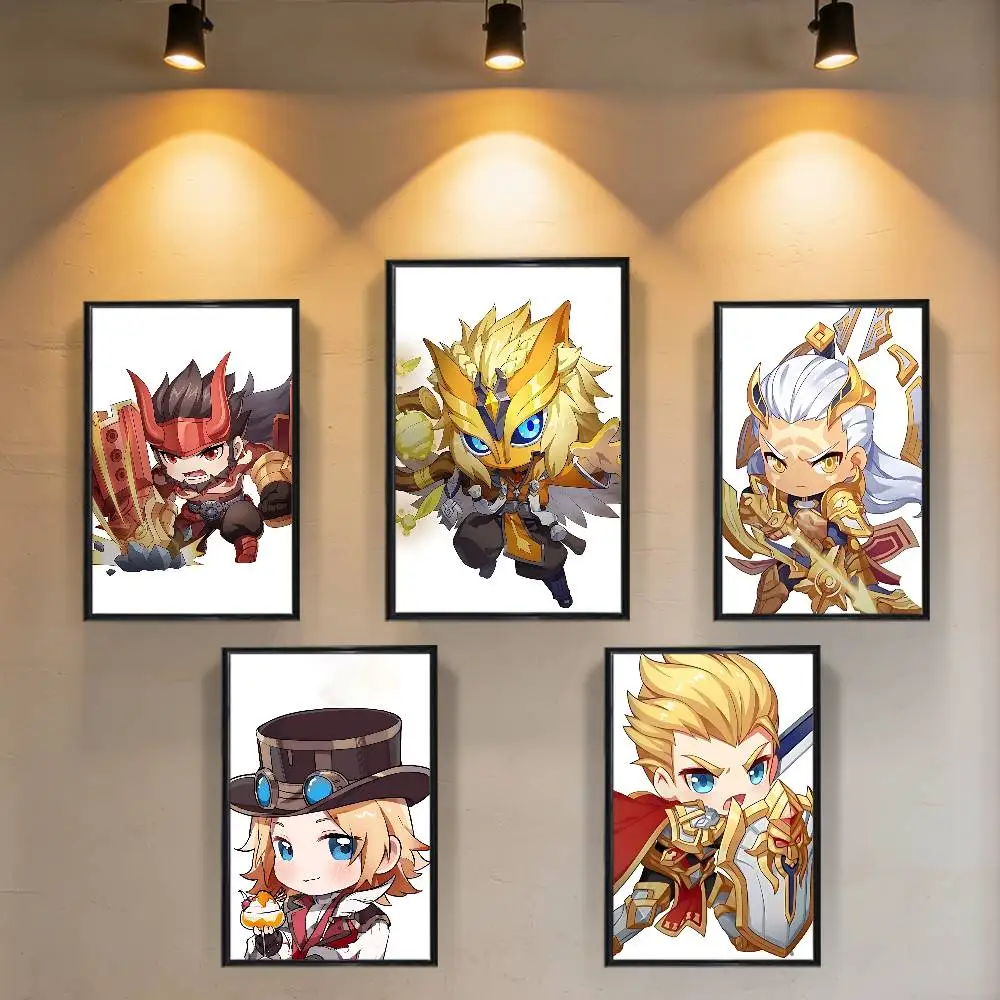 Marco Polo Honor of Kings HoK - Póster artístico HD para pared, impermeable, decoración estética para el hogar, sala de estar, dormitorio, bar