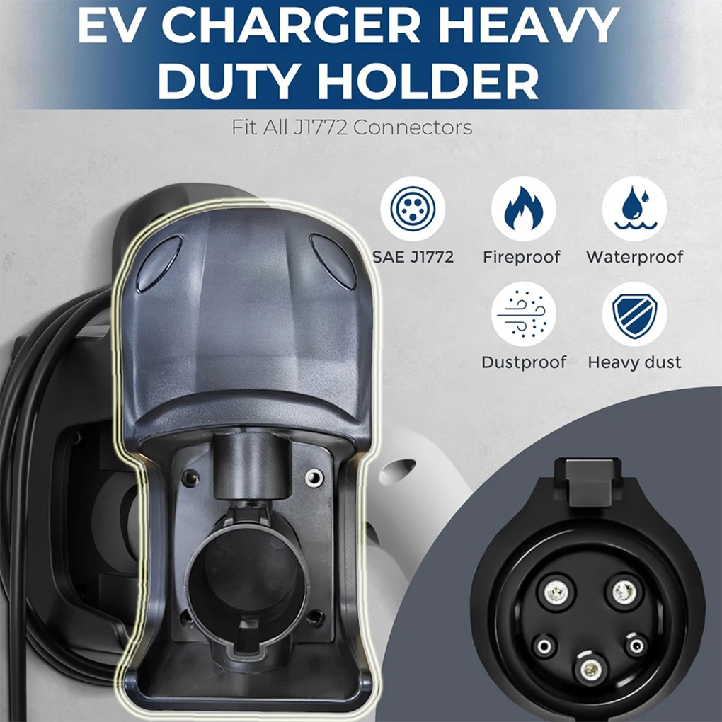 

EV Charger Holder Wall Mount Ev Charger Holder Easy Installation
