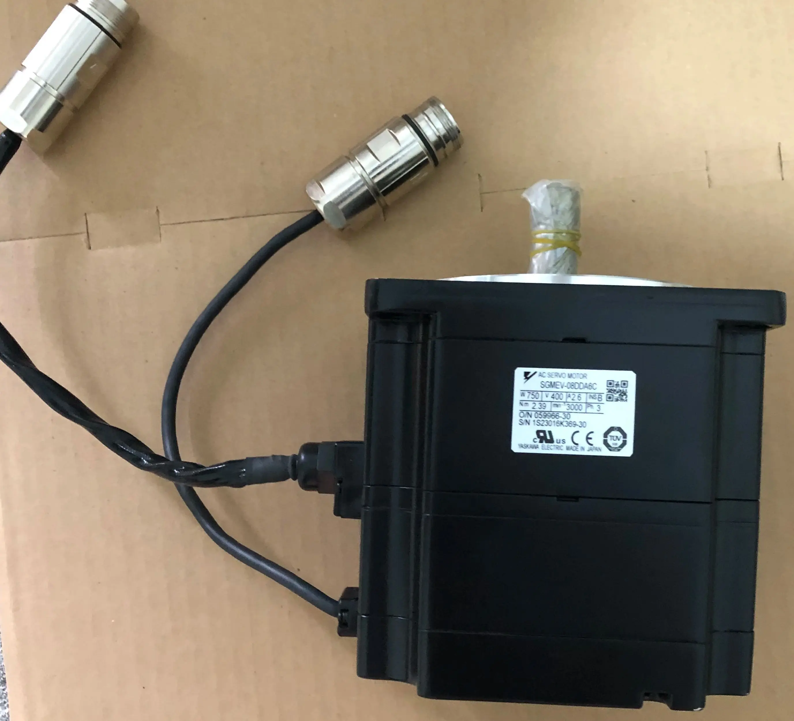 

Brand new SGMEV-08DDA6C Servo motor，SGMEV 08DDA6C，In Stock
