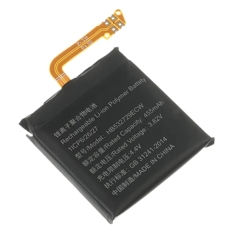 455mAh Li-Polymer Battery for Huawei Watch GT 2 46mm HB532729ECW