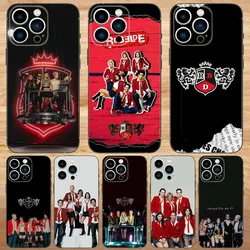 RBD Rebelde Phone Case For iPhone15,14,13,12,11,Pro,Max,Plus,Mini,X,XS,XR,8,7,6,S,Plus,SE Soft Black Case