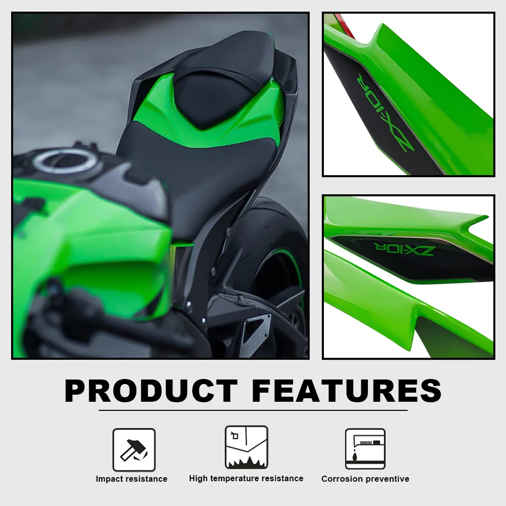 For KAWASAKI ZX10R ZX-10R 2016 2017 2018 2019 2020 Motorcycle Rear Fairing Parts Side Aerodynamic Wing Kit Fixed Tail Fairing