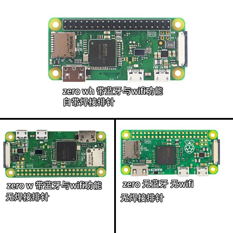 Scheda di sviluppo originale Raspberry Pi Zero 2w Raspberry Pi Zero/Zero programmazione della scheda madre AI starter kit