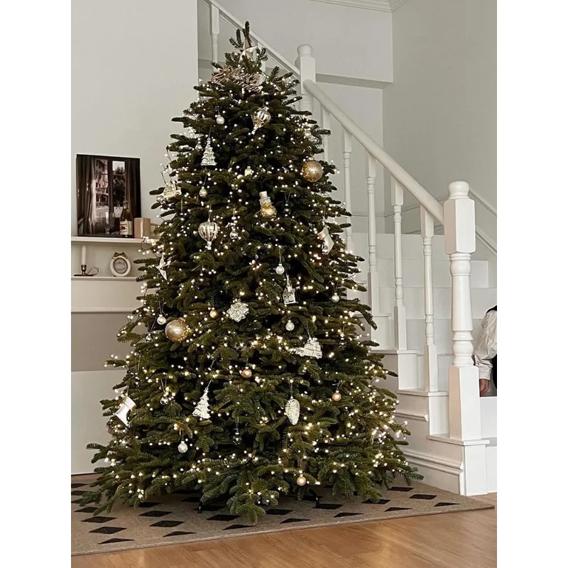 

2025 new full PE floor simulation Christmas tree ornament ornament