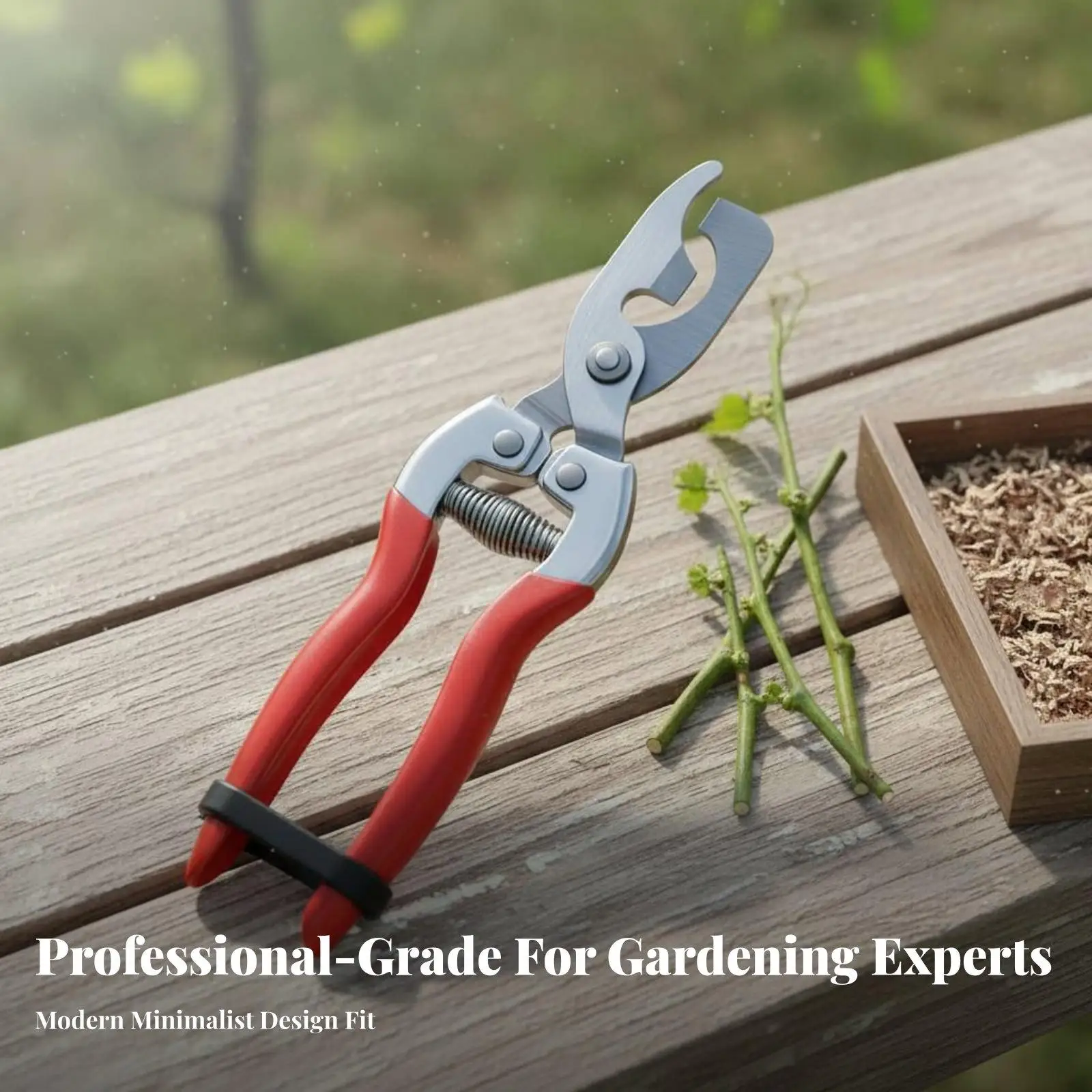 Gardening Pruning Shear Ergonomic Handle Branch Cutter for Cutting Telescopic Garden Branches and Bushes - view 4