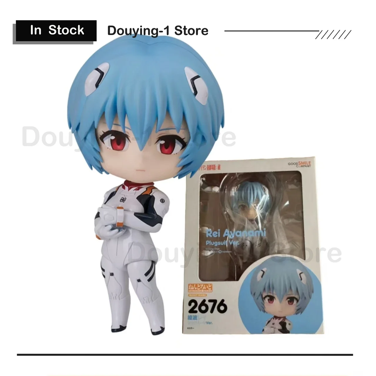

Spot GSC EVA Rei Ayanami Plugsuit Ver. 2676 Action Figures Anime Model Toys