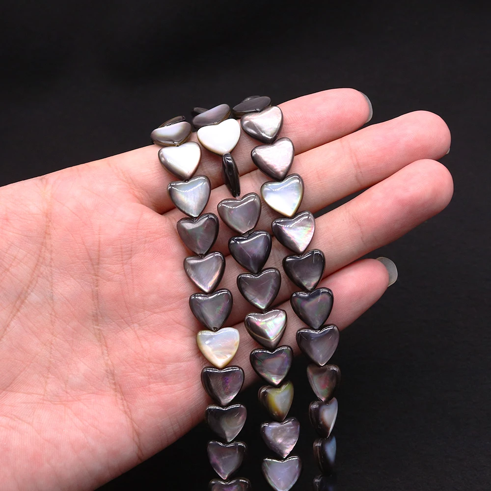 

High Quality Natural Shell Beads Mother of Pearl Butterfly Shell Heart Beads for Jewelry Making DIY Bracelet Necklace DIY Charms