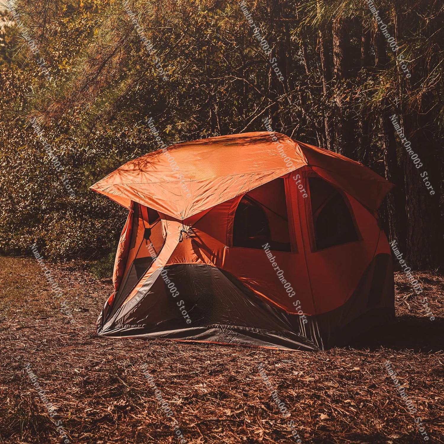 T4 Hub Tent, Easy 90 Second Set-Up, Waterproof, UV Resistant, Removable Floor, Ample Storage Options