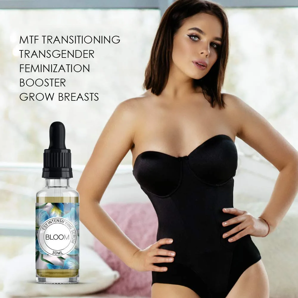 Bloom Est Intensifying Serum Boost Feminization MTF Transitioning Female Trans Lotion Plumper Breast Curvy Hips Soft Smooth Skin