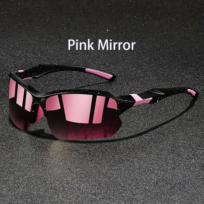 Retro Halbrahmen-Brille für Damen und Herren, Hochwertige Modische Sportbrille