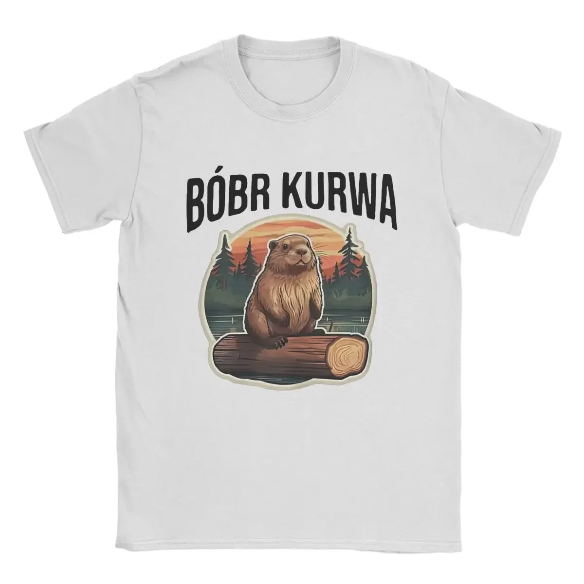 Apparel Men Women 100% Cotton Novelty Beaver Polish Bobr Meme Tee Shirt Poland Bober Kurwa T Shirt Short Sleeve Tops Unique 2024