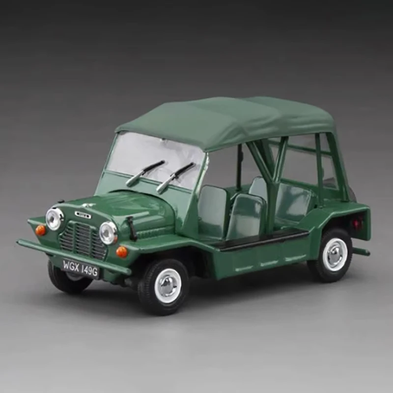 

Масштаб 1:43, Austin Mini Moke, модель автомобиля из сплава, имитация готового продукта, коллекция автомобилей для хобби, статический дисплей, детские игрушки