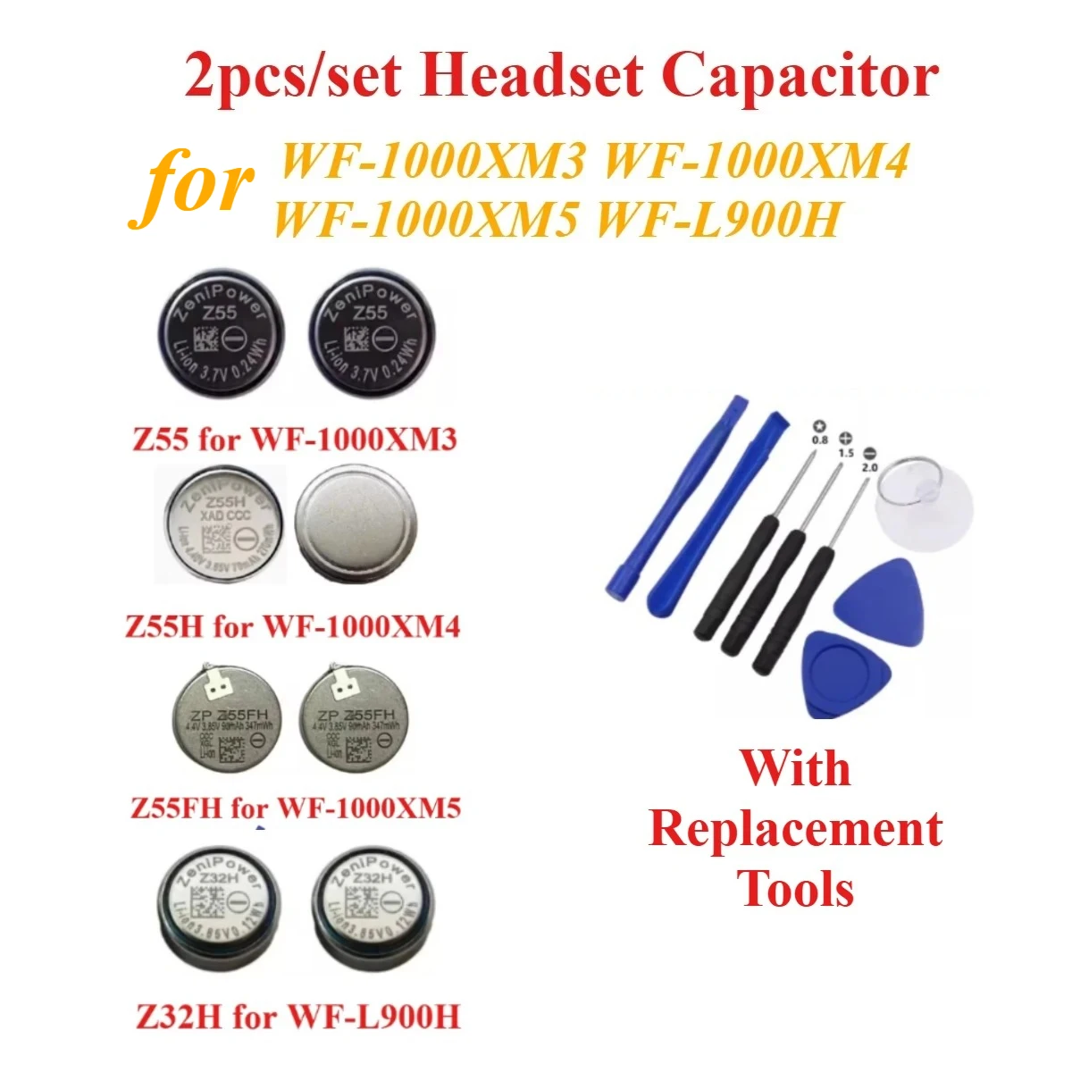 �y�Z�[�����z2 �̃w�b�h�Z�b�g�R���f���T Z55 Z55H Z55FH Z32H WF-1000XM3 WF-1000XM4 WF-1000XM5 WF-L900H �����p�R���f���T