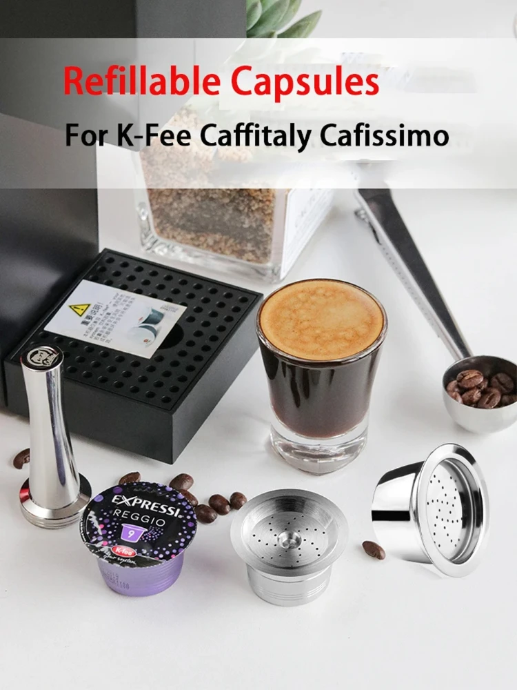 filtros-de-cafe-reutilizaveis-de-aco-inoxidavel-capsulas-e-tamper-para-k-fee-caffitaly-ferramentas-recarregaveis-para-preparar-cafe