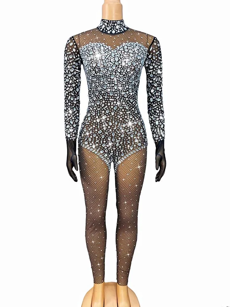 

High Quality Hot Stamping Sexy Stretch Color Blocked Jumpsuit 2025 New Fashion Custom Women'S Clothing