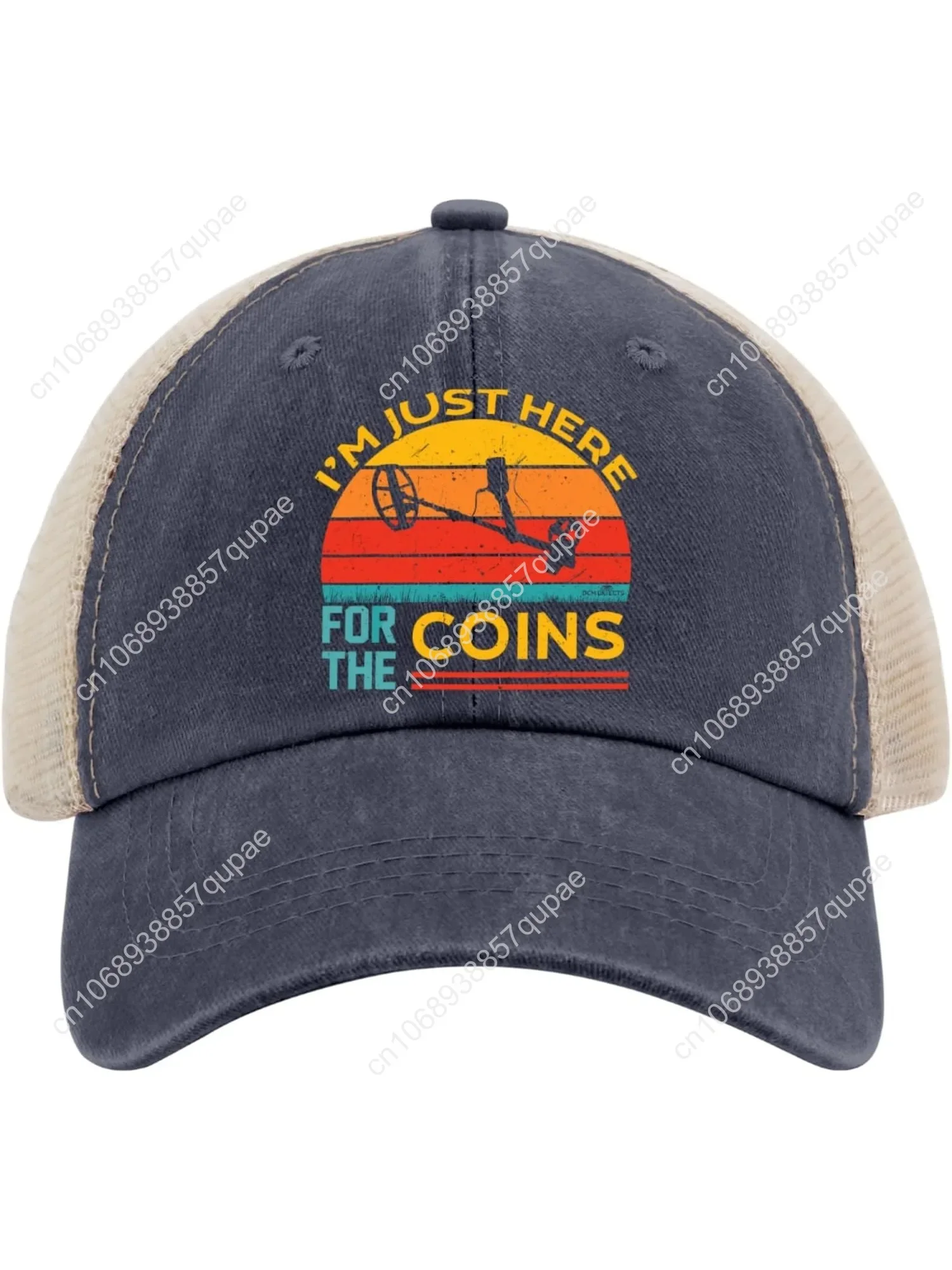 

Just Here for The Coins Sunset Grunge Metal Detecting Baseball Cap Hiking Cap for Womens Beach Baseball Caps Quick Dry