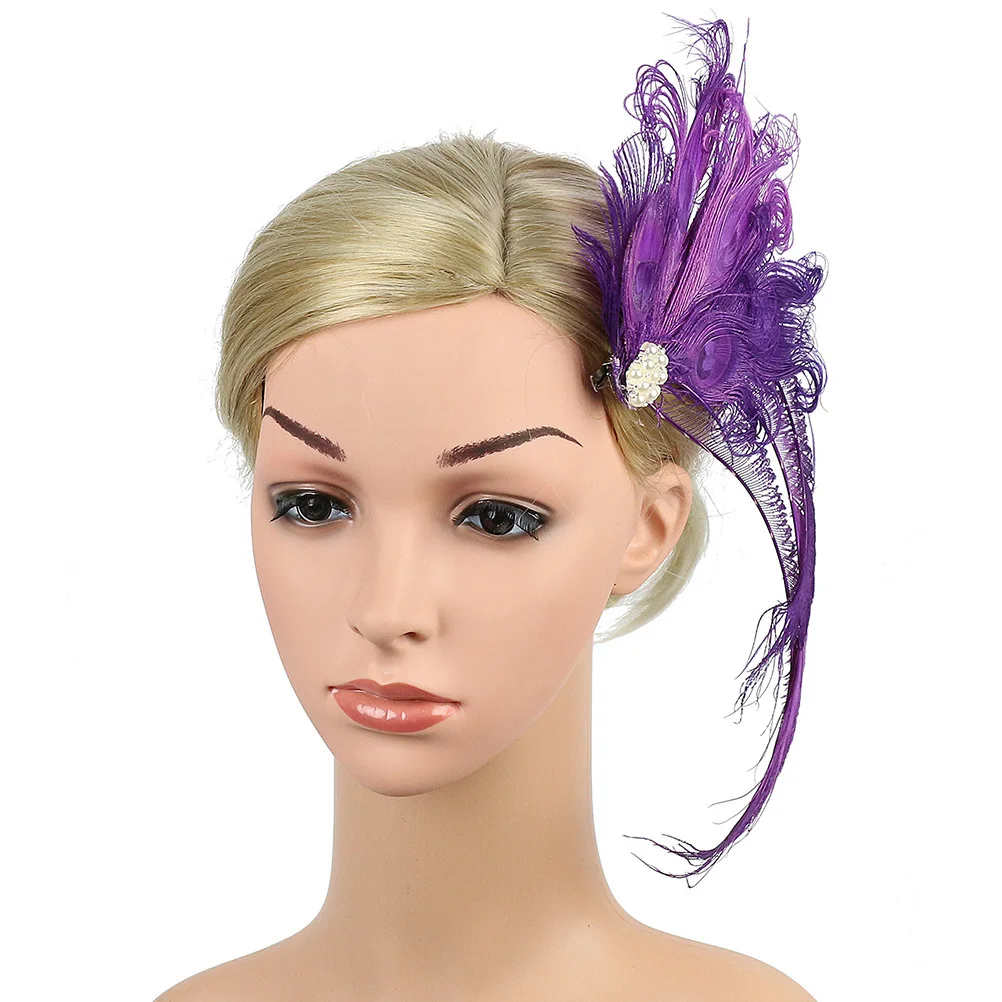 

Rhinestone Hair Clip Purple Bridal Hairpins Wedding Hairpin Hair Ornaments Bride Accessories Elegant Barrettes