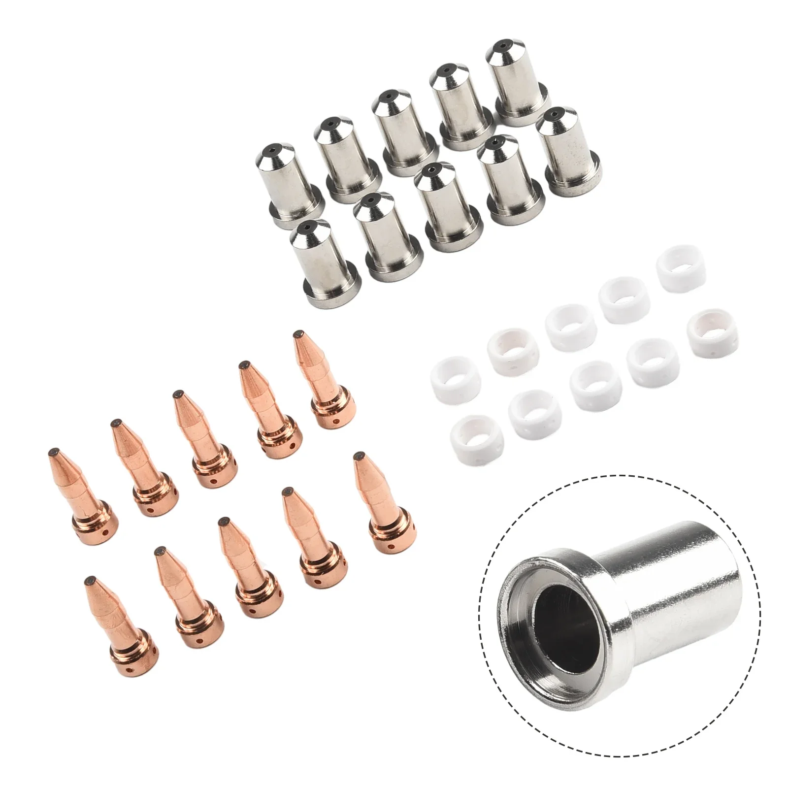 

33366XL Plasma Electrode Consumables 33366XL 33418 Electrode Tip Electrodes Nozzles Plasma Tip Amp Refr Plasma Cutter
