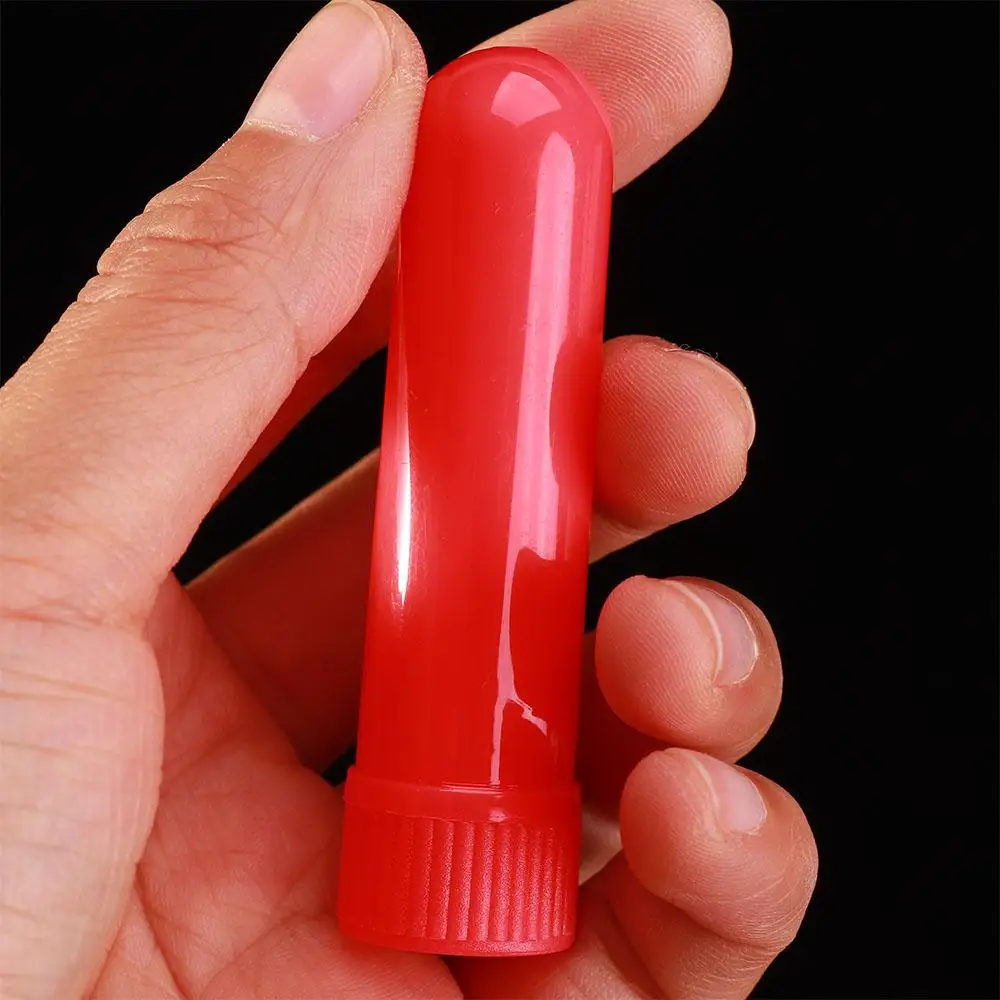 Hot Sale Refillable Portable 12 Empty Tubes Nose tube Nasal Inhaler Sticks Inhaler plastic tube Health Care