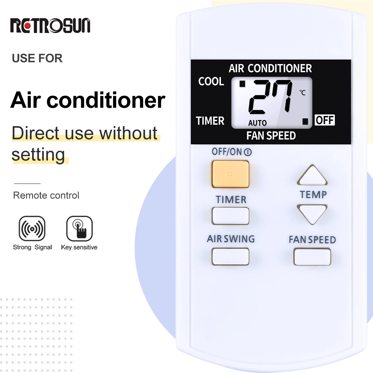 NEW A75C3740 for Panasonic Air Conditioner Remote Control A75C3733 Cs-Yc18Mkv Cu-Yc18Mkv Cs-Yc24Mkv Cu-Yc24Mkv