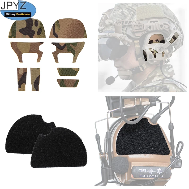 Ops-Core AMP SKIN SET Headphone Camo Sticker + COMTAC3 Headphone Protection Sticker