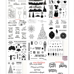 CustomBlessingTransparent Silicone Rubber Stamp and Metal Sheet Cling, DIY Scrapbooking, Cute Pattern, Photo Album Character