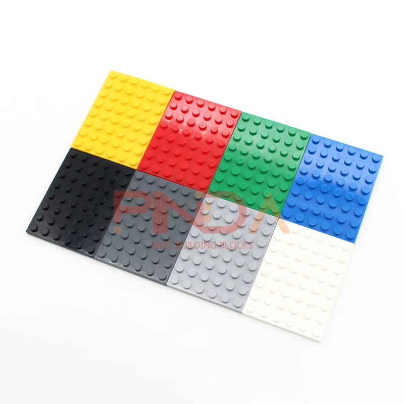 10pcs/bag MOC Brick Parts 3036 Plate 6x8 Building Block Classic Enlighten Architectural Baseplate Compatibility Accessories Toys