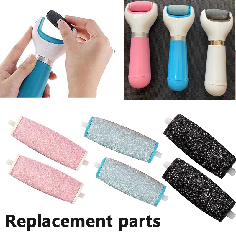 10 Pcs Electric Callus Hard Skin Remover Roller Head Replacement Feet Care Tool Rough Pedicure Tools Foot Care