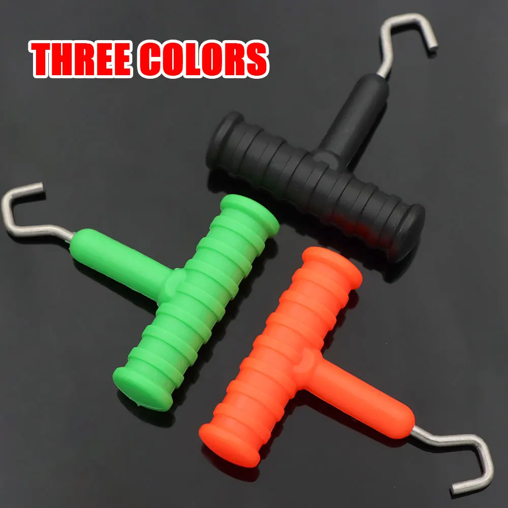 2pcs Carp Fishing Tools Hair Rig Making Puller Knot Tool For Fishing Hooklink Knotting Equipment With Hook Accessories Tackle