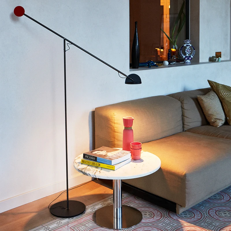 Imagem -04 - Nordic Simples Art Floor Lamp Sala de Estar Coffee Shop Villa Quarto Designer Luz