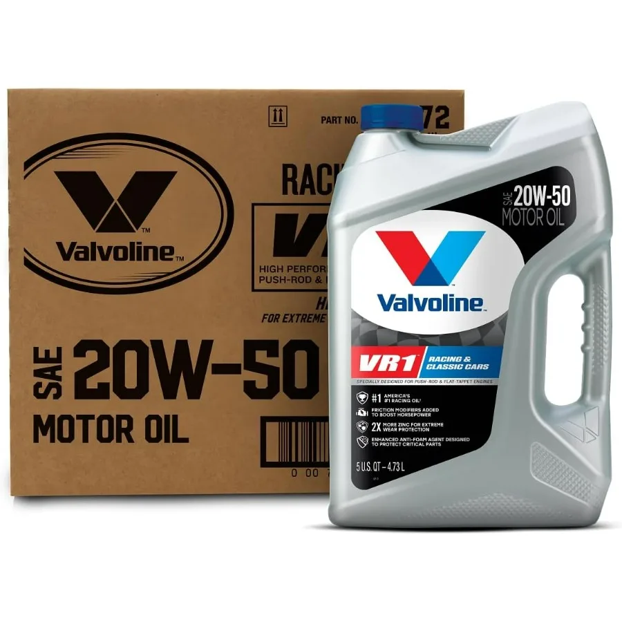 

VR1 Racing SAE 20W50 Моторное масло 5 QT Корпус из 3 штук