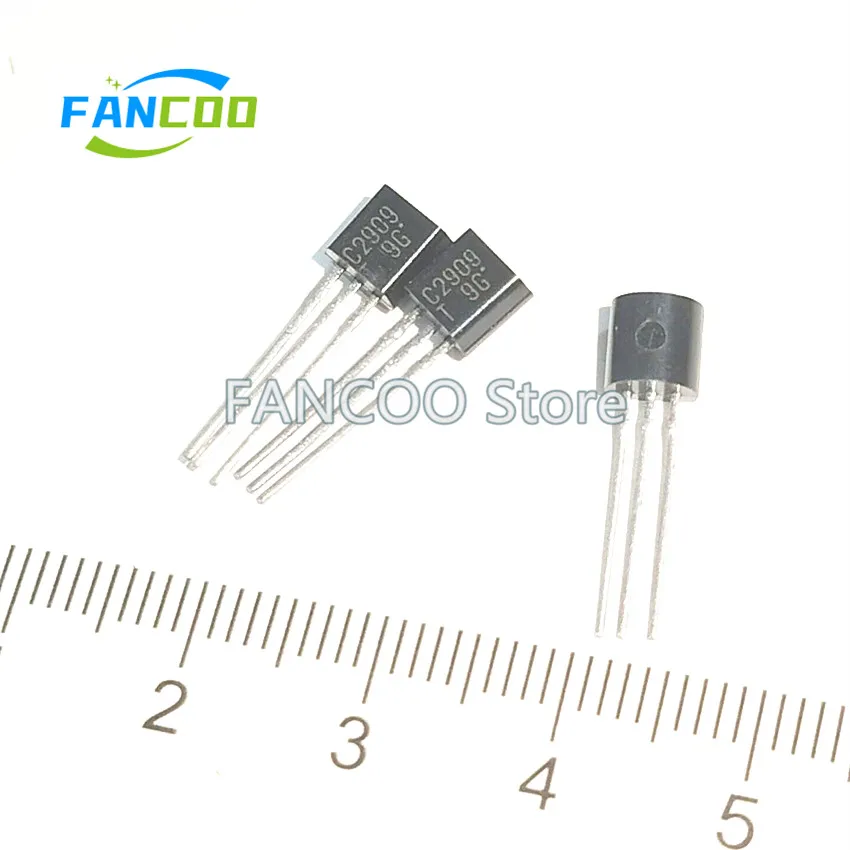 Transistor A1207, 2SA1207-T/S/R, 2SC2909-S/T/R, A1207-T, A1207-S, C2909-R, C2909-T, C2909-S, 100% Original, Novo