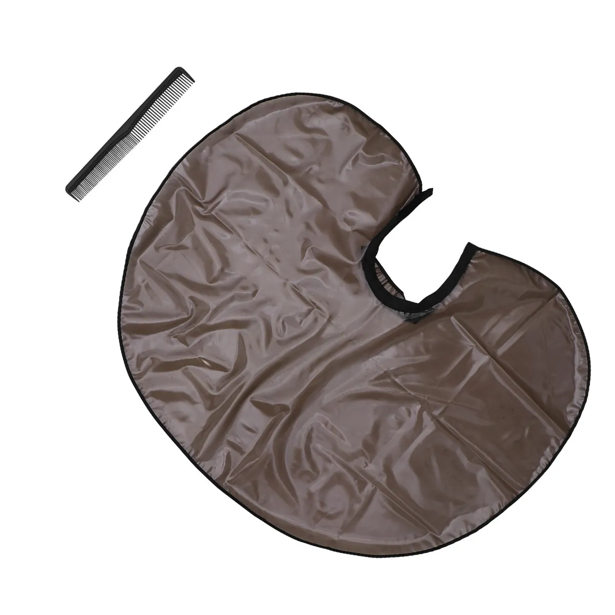 

Набор из 2 парикмахерских накидок (пеньюаров) из ЭВА, водонепроницаемые, с пластиковой расческой, для салонов и домашнего использования, для стрижки, окрашивания и укладки волос, удобные