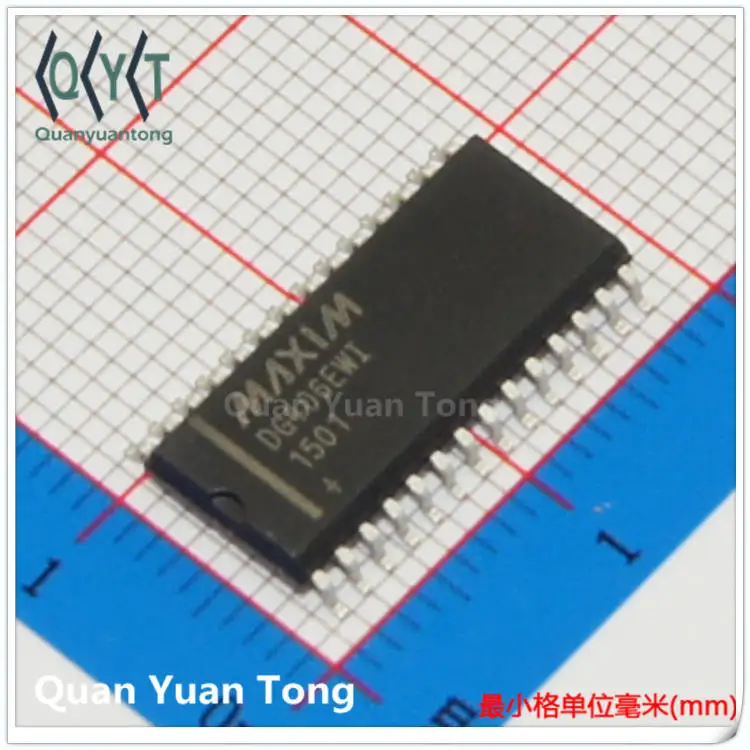 New DG406EWI SOP28 analog chip IC switch patch electronic components