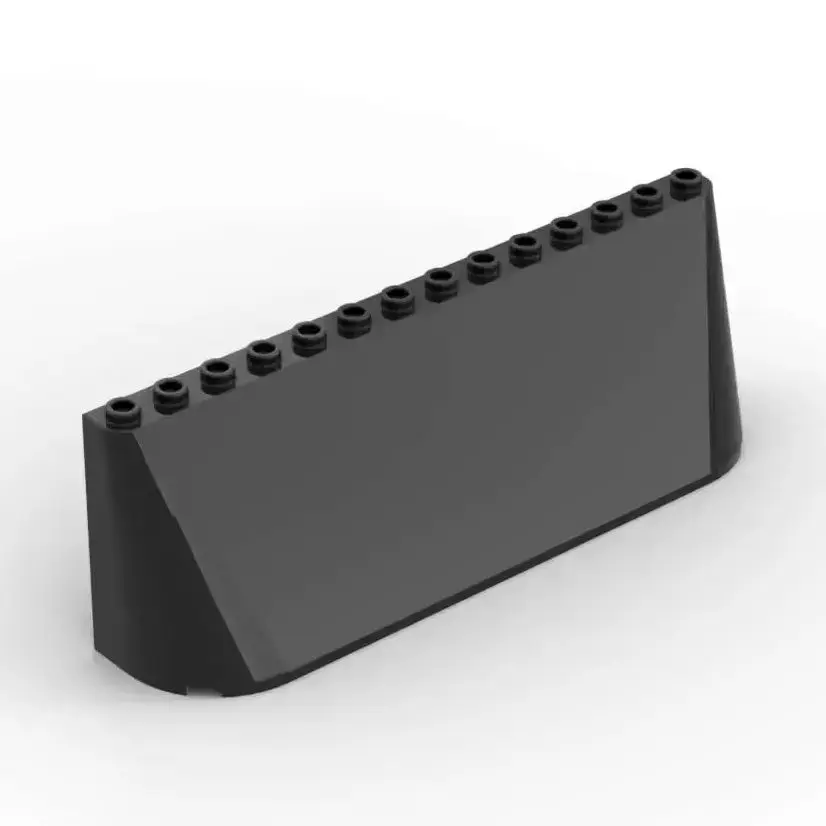 

MOC 1 шт. 70495 головоломка, частицы ветрового стекла, окно 3x14x4, стеклянные строительные блоки, настенная панель, идея из кирпича, игрушки, подарок для детей