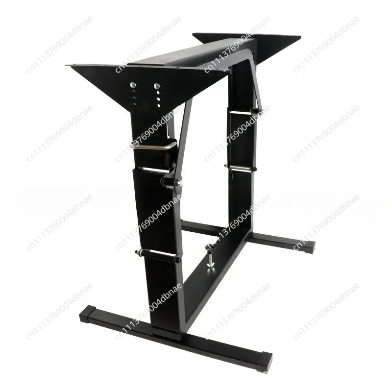 Camper Van Folding Table Frame with Adjustable Legs - Space-Saving Convertible Desk & Bed System for RV Interior Upgrade