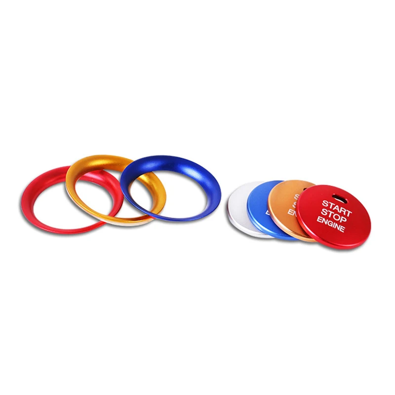 Car Interior Ignition Key Ring Cover Sticker For Mazda CX5 CX3 Axela Atenza Engine Start Stop Switch Button Trim Accessories image 6